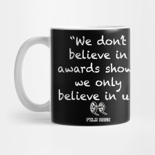 Awards show on black background Mug